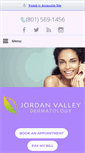 Mobile Screenshot of jordanvalleydermatology.com